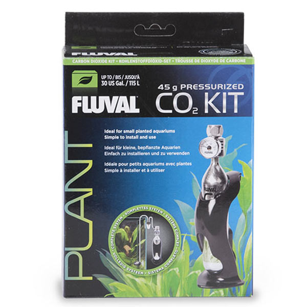 Fluval Pressurized 45 g CO2 Kit - for Aquariums up to 30 Gallons