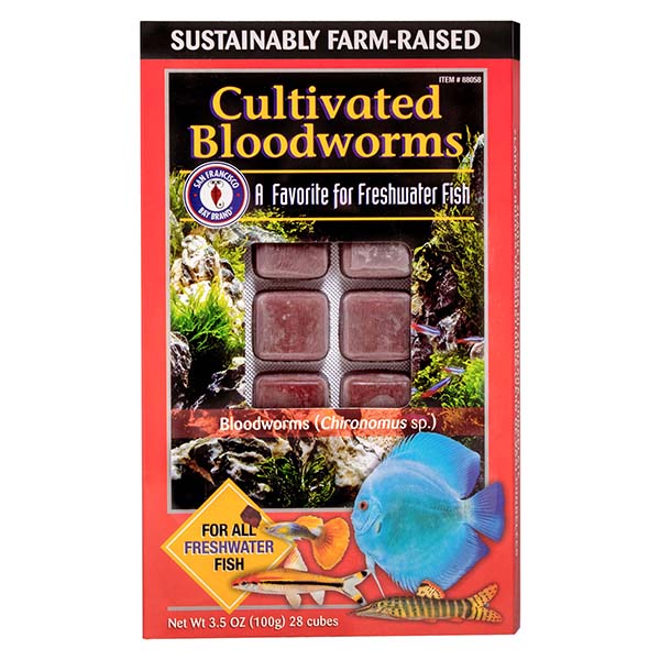 San Francisco Bay Brand Frozen Cultivated Bloodworms