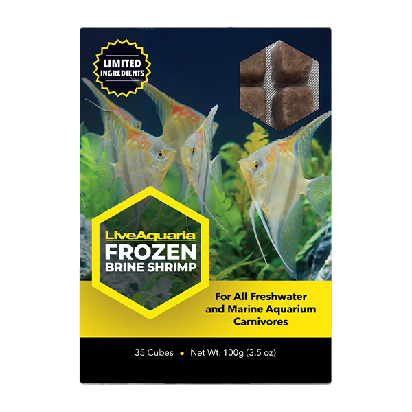 LiveAquaria® Frozen Brine Shrimp Cubes