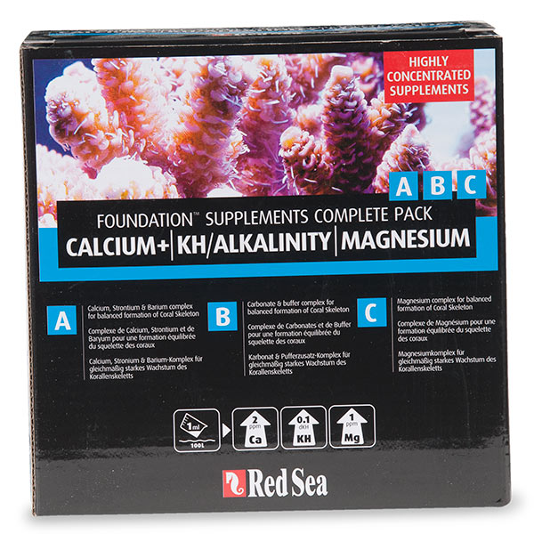 Red Sea Reef Foundation ABC Reef Supplement Multipack