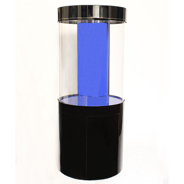 Pro Clear Cylinder Aquarium Model 80 - Black