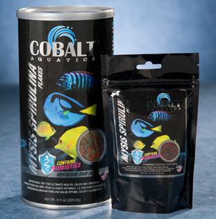 Cobalt Aquatics Mysis Spirulina Flake Fish Foods