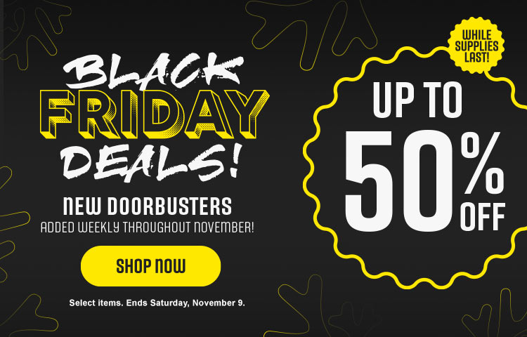 Black Friday Deals Now Live!