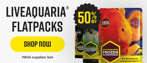 LiveAquaria Flatpacks 50% OFF