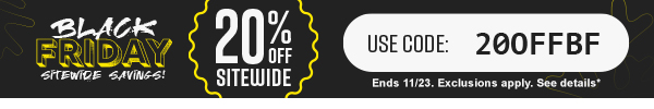 20% OFF Sitewide