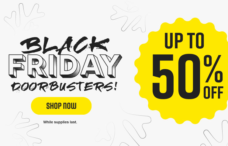 Black Friday Deals up to 50% OFF